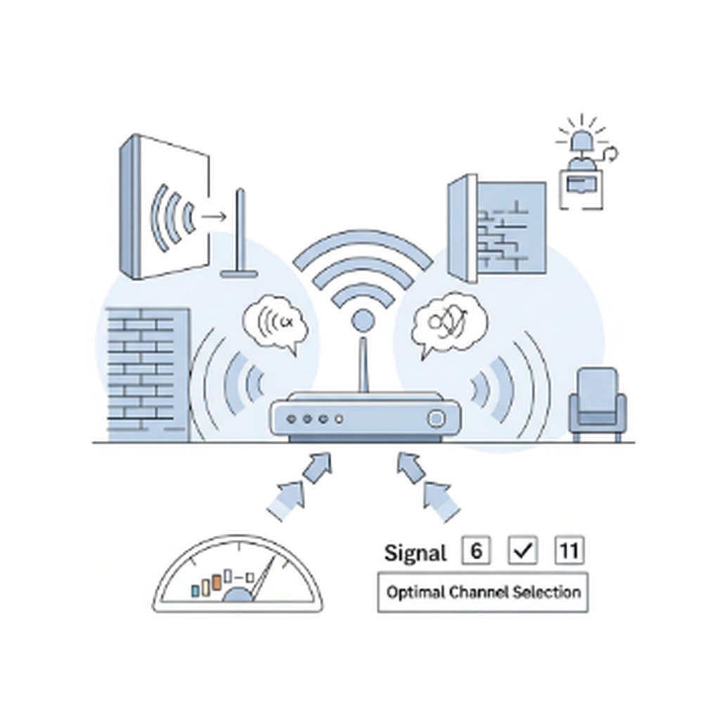와이파이 끊김 현상 해결 채널 간섭 피하고 수신 강도 높이는 방법