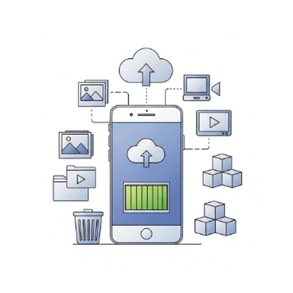 아이폰 저장공간 부족 해결 및 아이클라우드 선택과 효율적인 데이터 정리 방법