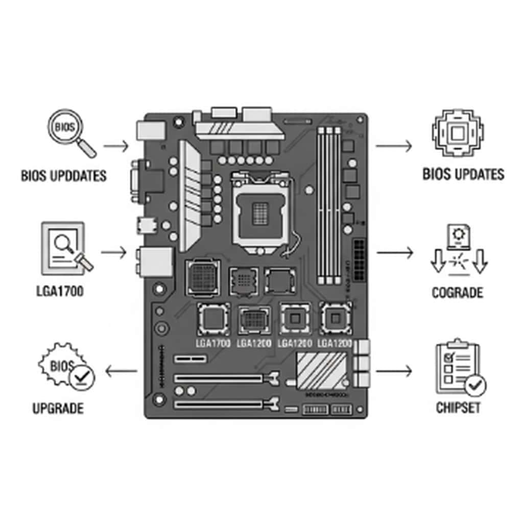 인텔 메인보드 CPU 호환 확인과 안전한 교체 방법