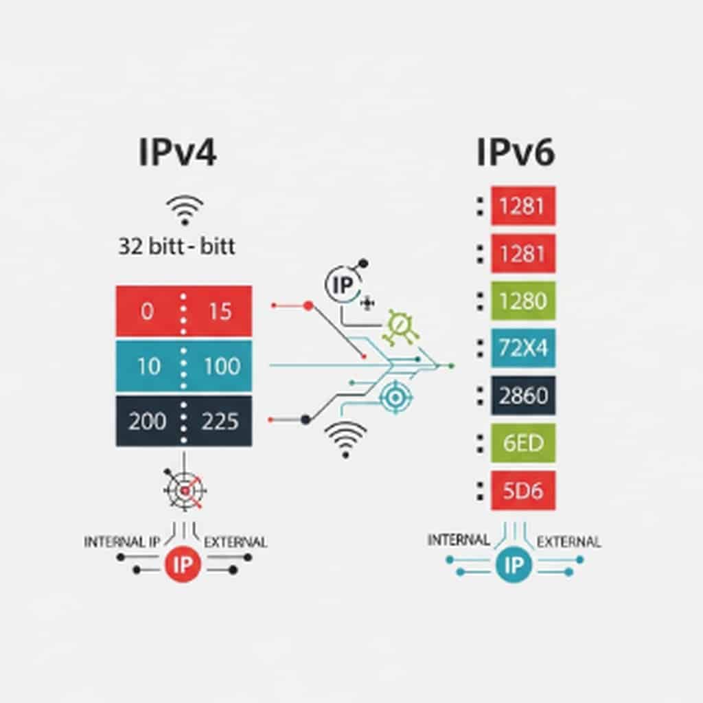 IPv4 vs IPv6 차이점 및 IP 주소 핵심 개념