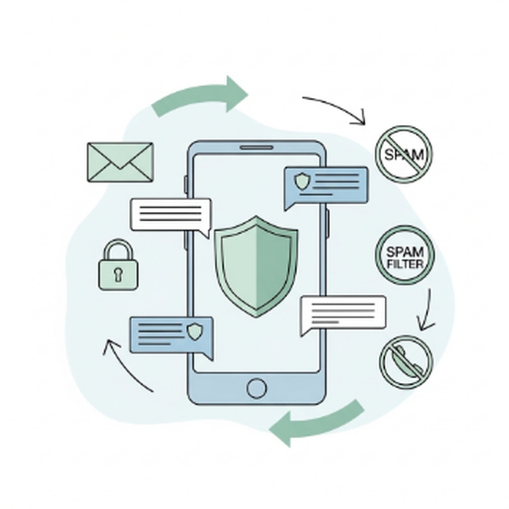 휴대폰 번호 변경 후 이전 번호 문자 스팸 완벽 차단 방법