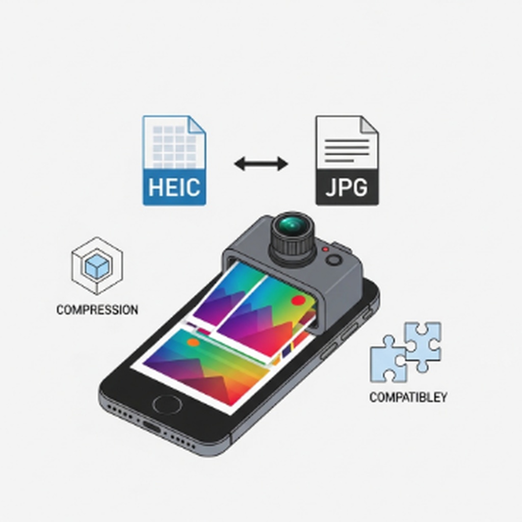 아이폰 사진 고효율 HEIC 파일 JPG로 자동 변환 설정 방법