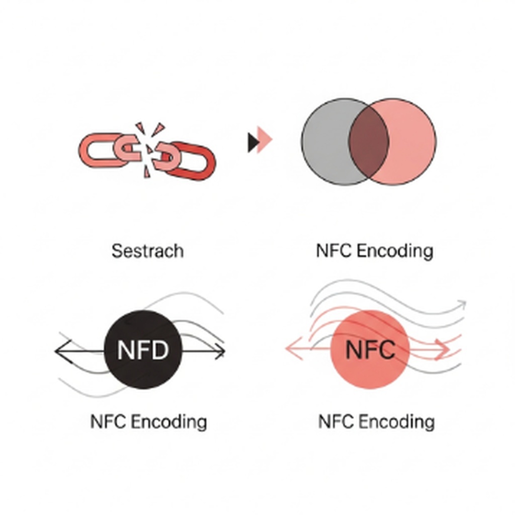 맥북 한글 자음 모음 분리 현상 해결 및 자소 분리 방지법