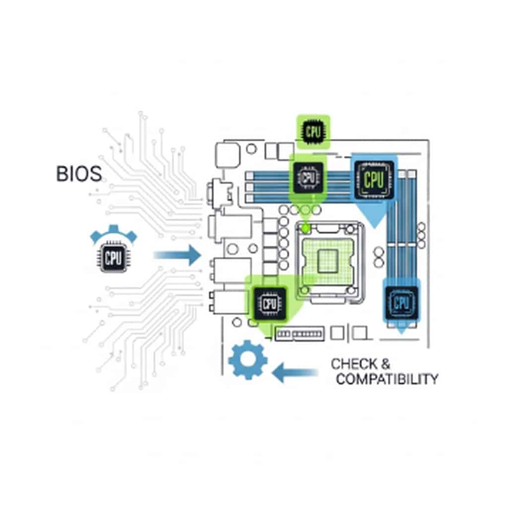 인텔 메인보드 CPU 호환 확인과 안전한 교체 방법