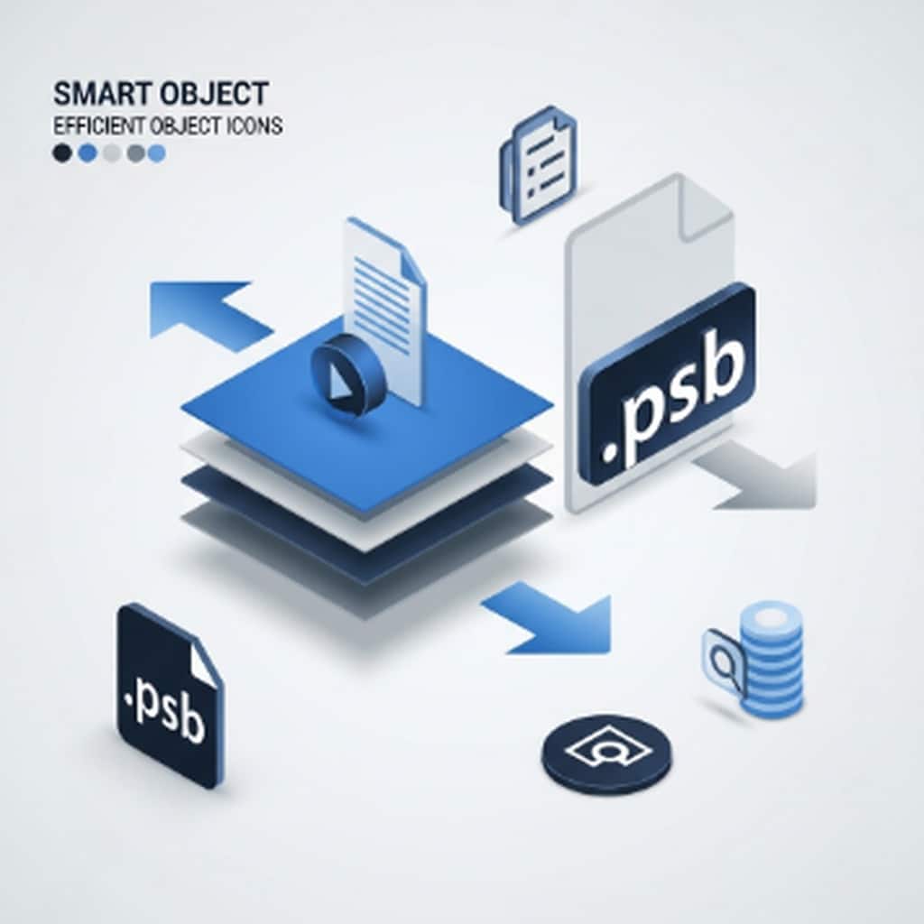 포토샵 스마트 오브젝트 psb 파일 이름 변경 및 관리 효율 높이는 방법