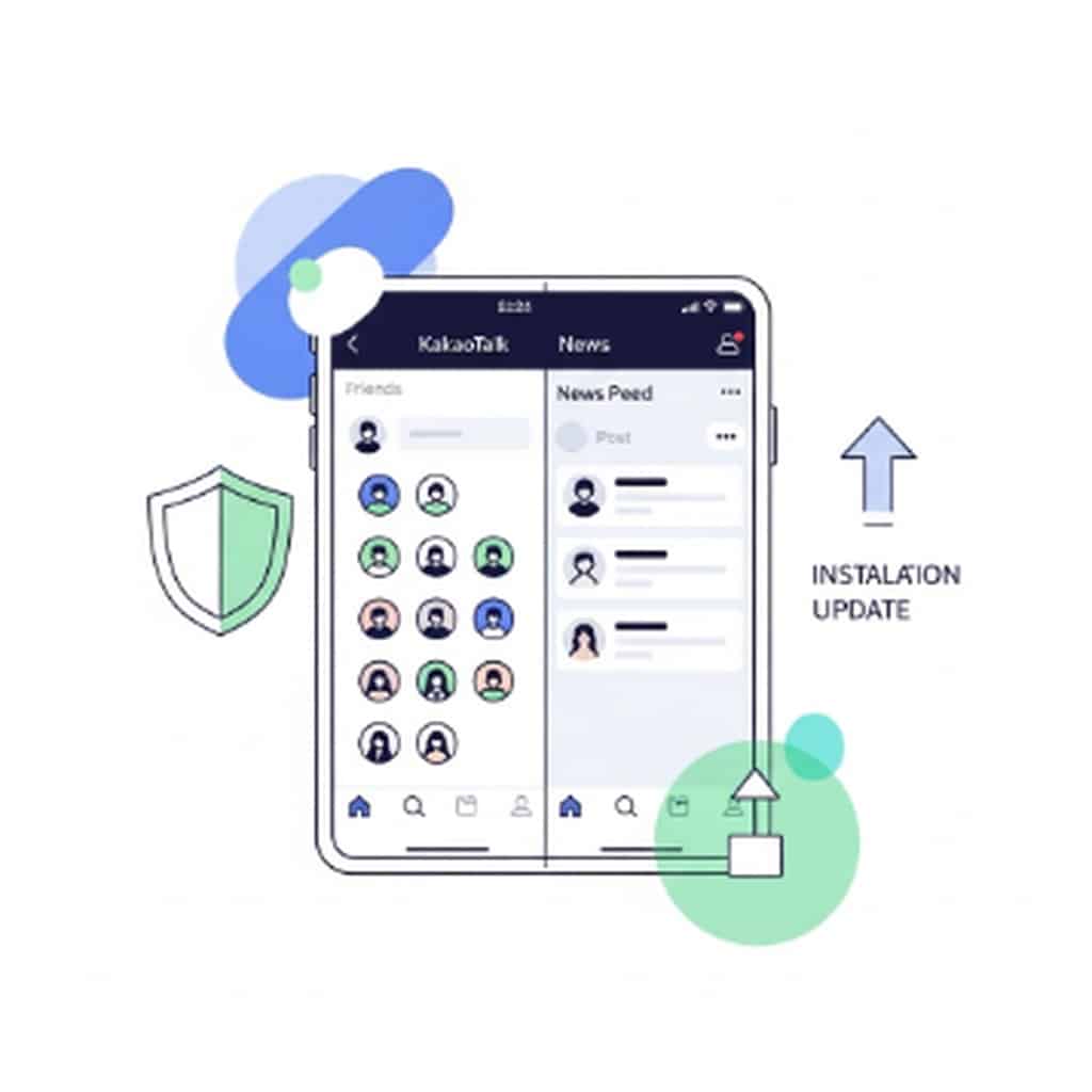 카카오톡 업데이트 롤백 구버전 복구와 친구탭 원상복구 방법