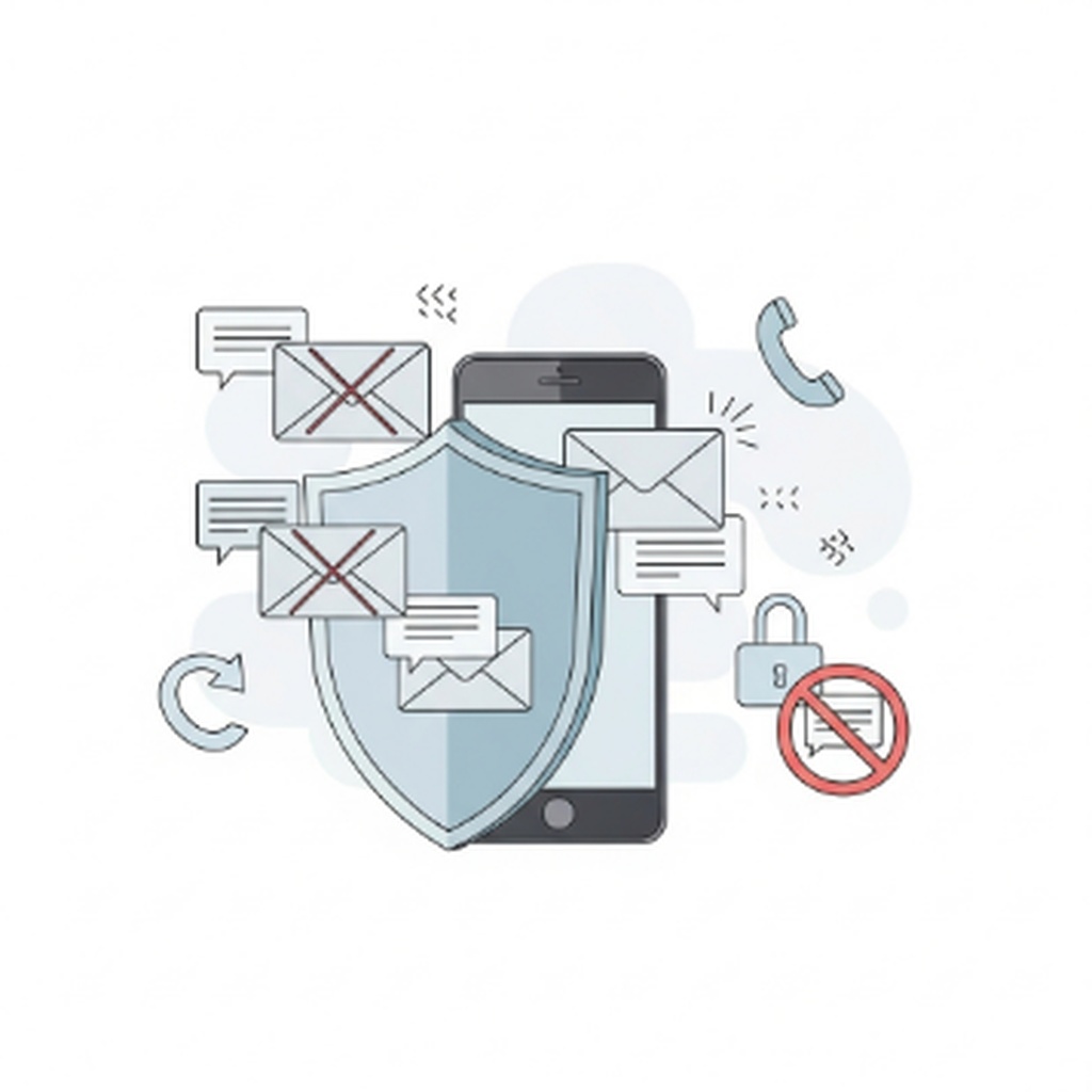 휴대폰 번호 변경 후 이전 번호 문자 스팸 완벽 차단 방법