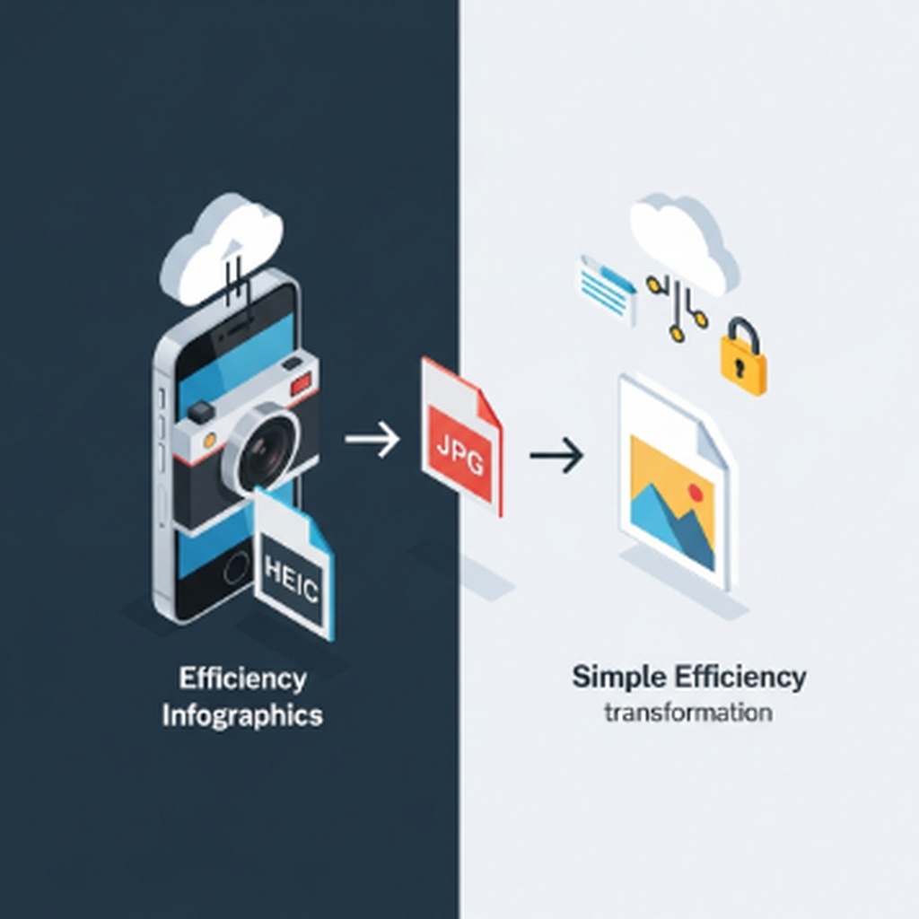 아이폰 사진 고효율 HEIC 파일 JPG로 자동 변환 설정 방법