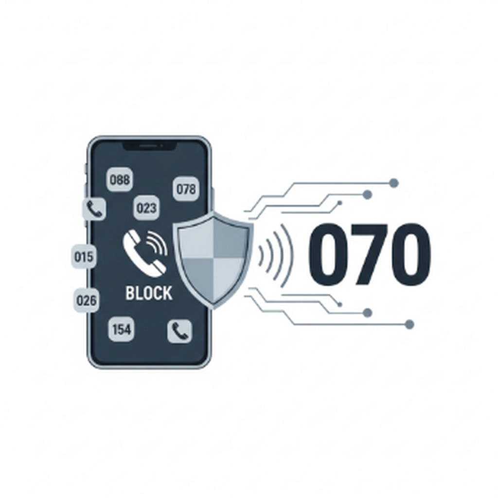 스팸 전화 차단 앱 없이 기본 설정으로 070 번호 거부하는 법