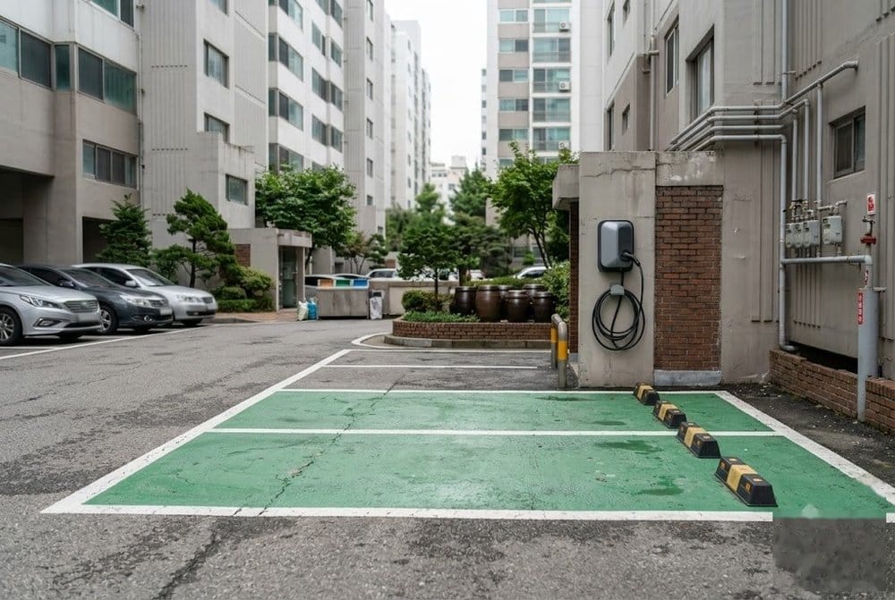 아파트 주차장 완속충전기 설치 구역