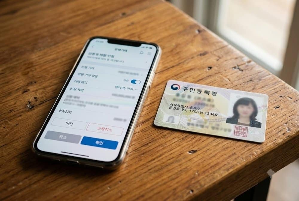 스마트폰 뱅킹 앱과 주택청약 해지방법
